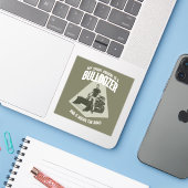 Funny Bulldozer Truck Driver Saying Minimalist シール (ノートパソコンとiPhone)