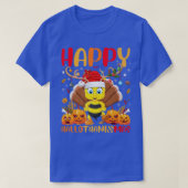 Funny Bumble Bee Lover Happy Bumble Bee HelloThank Tシャツ (デザイン正面)