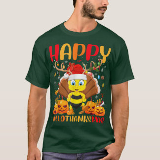 Funny Bumble Bee Lover Happy Bumble Bee HelloThank Tシャツ