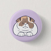 Funny Bunny Badge 缶バッジ (正面)