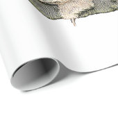 Funny Bunny Crochet Patchwork Camo Rabbit Happy Ea ラッピングペーパー (ロールコーナー)