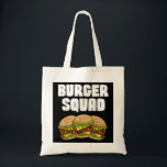 Funny Burger Art For Men Women Hamburger Cheesebur トートバッグ<br><div class="desc">Funny Burger Art For Men Women Hamburger Cheeseburger Lover</div>