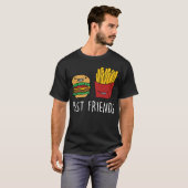 Funny Burger Quote Hamburger Cheeseburger Lover 4 Tシャツ (正面フル)