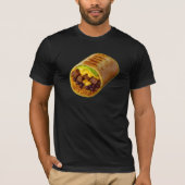 funny burrito for lovers tシャツ (正面)