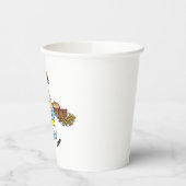 Funny Busy Waitress Overworked Server 紙コップ (左)