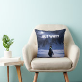 Funny BUT WHY Penguin Pillow クッション (椅子)