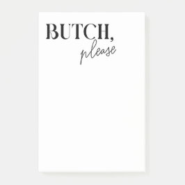 Funny Butch Masc Lesbian Wife Gift Anniversary  ポストイット