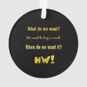 Funny Buy a Vowel — Now! オーナメント (裏面)