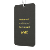 Funny Buy a Vowel — Now! カーエアーフレッシュナー (左)