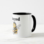 Funny Buzzed Bee マグカップ (正面右)