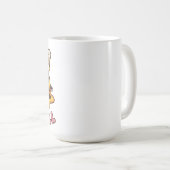 Funny Buzzkill Tired Bee Coffee Mug コーヒーマグカップ (正面右)