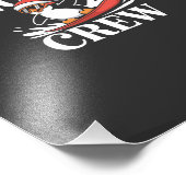 Funny Bye 2025 2026 Crew New Year Friends Squad フォトプリント (角)