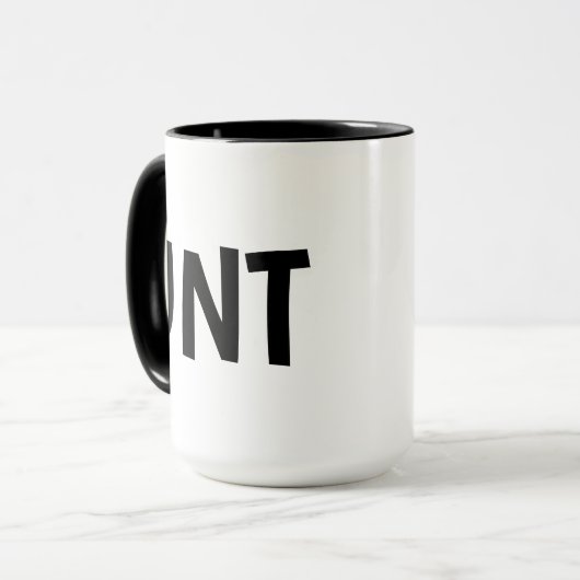 Funny C U Next Tuesday  マグカップ (正面左)