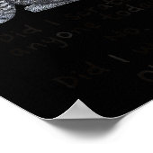 Funny Ca_ Sarcastic Cat Did I Scratched Anyone Tod ポスター (角)