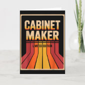 Funny Cabinet Maker Limited Edition Woodworking Hu カード (正面)