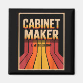 Funny Cabinet Maker Limited Edition Woodworking Hu マグネット (正面)