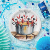 Funny Cajun Graduation Party ペーパープレート (パーティー)