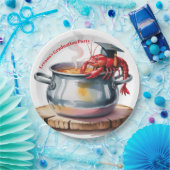 Funny Cajun Graduation Party ペーパープレート (パーティー)