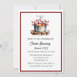 Funny Cajun Graduation Party 招待状