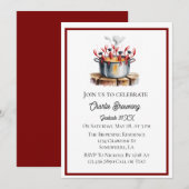 Funny Cajun Graduation Party 招待状 (正面/裏面)