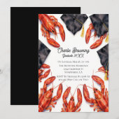 Funny Cajun Graduation Party Invitation 招待状 (正面/裏面)