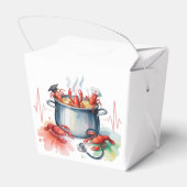 Funny Cajun Nurse Graduation Party フェイバーボックス (裏面サイド)