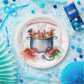 Funny Cajun Nurse Graduation Party ペーパープレート (パーティー)