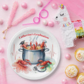 Funny Cajun Nurse Graduation Party ペーパープレート (パーティー)