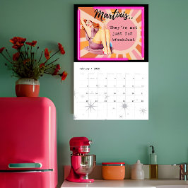 Funny Calendar For Her Gift Best Friend PinUp Girl カレンダー