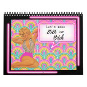 Funny Calendar For Her Gift Best Friend PinUp Girl カレンダー (カバー)
