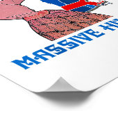 Funny Call Me New England Cause I Ve Got Mive Huge ポスター (角)