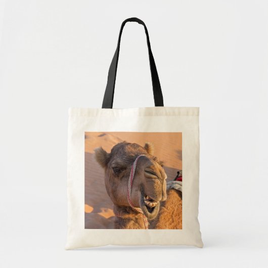 Funny Camel トートバッグ (正面)
