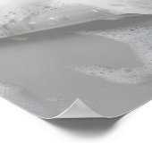 Funny Camel in Bathtub Print, Vintage Bathroom ポスター (角)