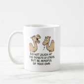 Funny Camel Mug – Witty Quote Cup コーヒーマグカップ (左)