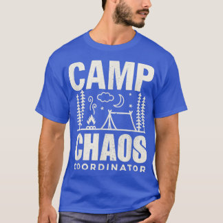 Funny CampCamping Chaos Coordinator Hiking Adventu Tシャツ