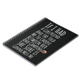 Funny Camping Gifts For Men Him Camper Teen Boys ノートブック (左側)