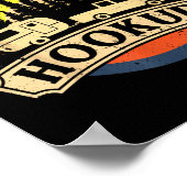 Funny Camping Just Here For The Hookups Rv Camper  ポスター (角)