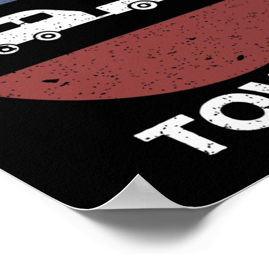 Funny Camping Rv Im Y And I Tow It  ポスター (角)