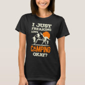 Funny Camping Sayings Tシャツ (正面)