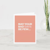 Funny Cancer Get Well Soon Humor Card カード (正面)