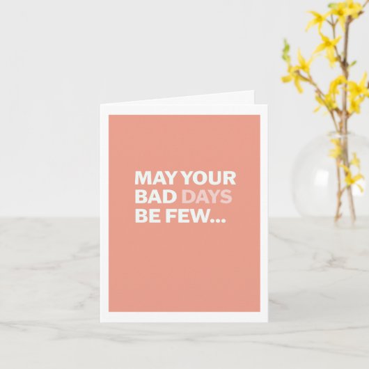Funny Cancer Get Well Soon Humor Card カード (黄色い花)