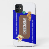 Funny candy bar with nuts Case-Mate iPhoneケース (裏面)