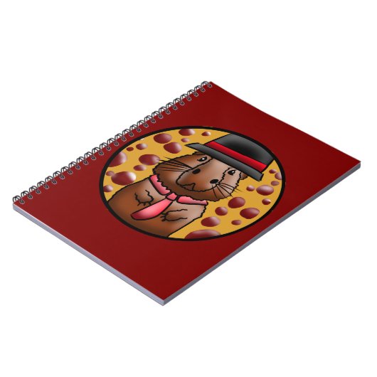 Funny Capybara ノートブック (左側)