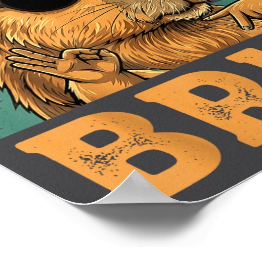 Funny Capybara 67 Meme Six Seven Bruh Boys Teens K ポスター (角)