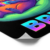 Funny Capybara Bruh Video Games Lovers ポスター (角)