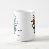 Funny Capybara Gamer Mug – Personalized with Playe コーヒーマグカップ (中央)