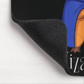 Funny Capybara Wizard Costume Wizabara Graphic Kid マウスパッド (コーナー)