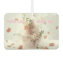 Funny Car Air Freshener – NEW CAR, SAME ME カーエアーフレッシュナー