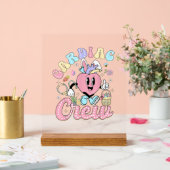 Funny Cardiac Crew Easter Day CVICU Nurse Cardiolo アクリルサイン (ウェディング)