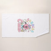 Funny Cardiac Crew Easter Day CVICU Nurse Cardiolo バスタオル (バスタオル)